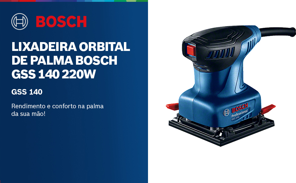Lixadeira Orbital Bosch GSS 140 Vale a Pena? [Review Sincero]